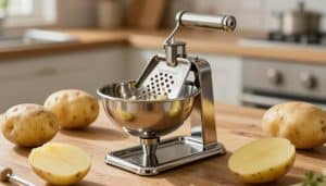 Kartoffelpresse für Kartoffelbrei ohne Klümpchen